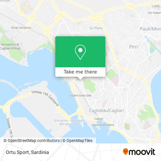 Ortu Sport map