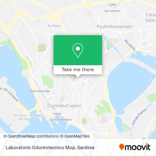 Laboratorio Odontotecnico Mop map