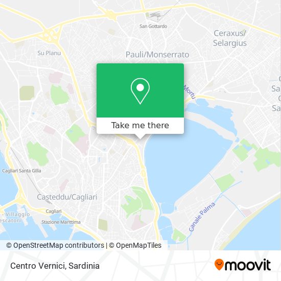 Centro Vernici map