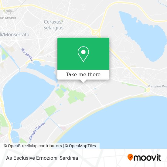 As Esclusive Emozioni map
