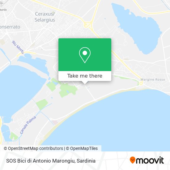 SOS Bici di Antonio Marongiu map