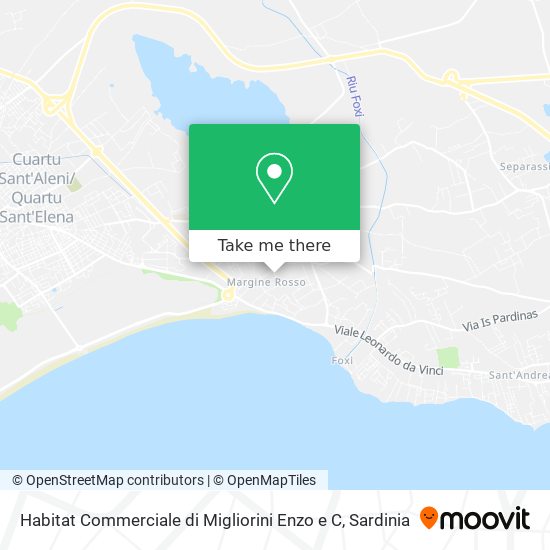 Habitat Commerciale di Migliorini Enzo e C map