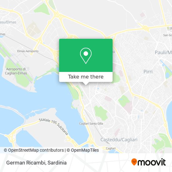 German Ricambi map