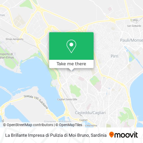 La Brillante Impresa di Pulizia di Moi Bruno map