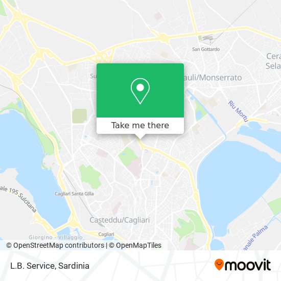 L.B. Service map