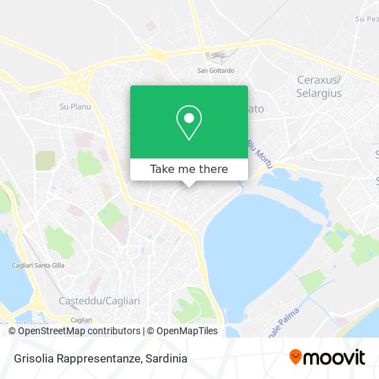 Grisolia Rappresentanze map