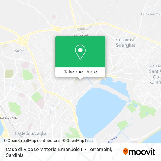 Casa di Riposo Vittorio Emanuele II - Terramaini map