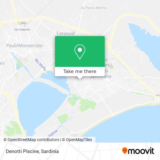 Denotti Piscine map