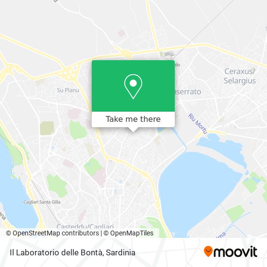 Il Laboratorio delle Bontà map