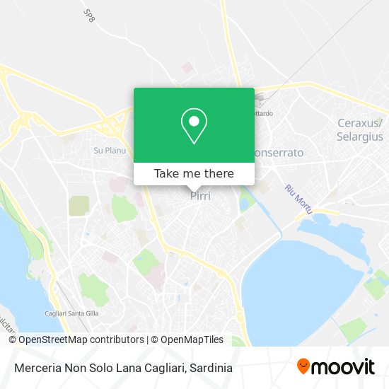 Merceria Non Solo Lana Cagliari map