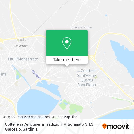 Coltelleria Arrotineria Tradizioni Artigianato Srl.S Garofalo map