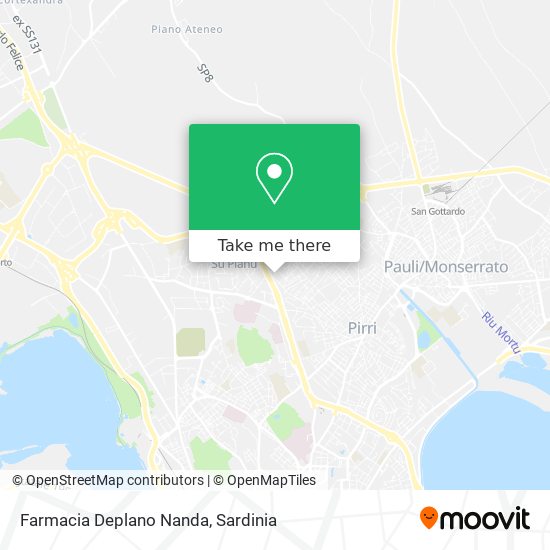 Farmacia Deplano Nanda map