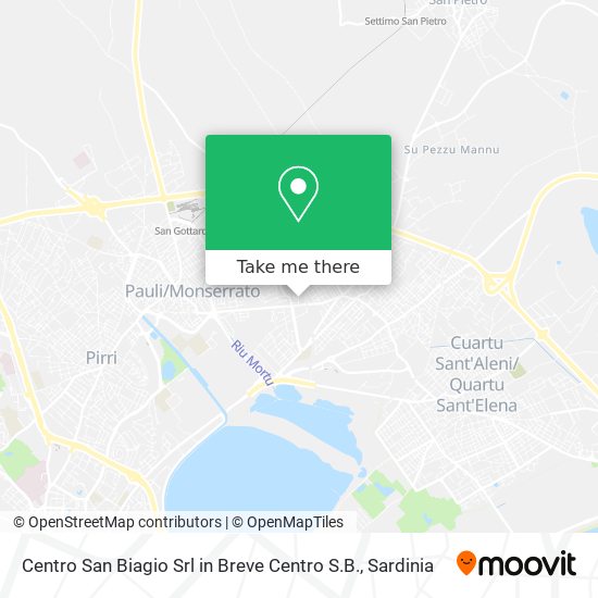 Centro San Biagio Srl in Breve Centro S.B. map