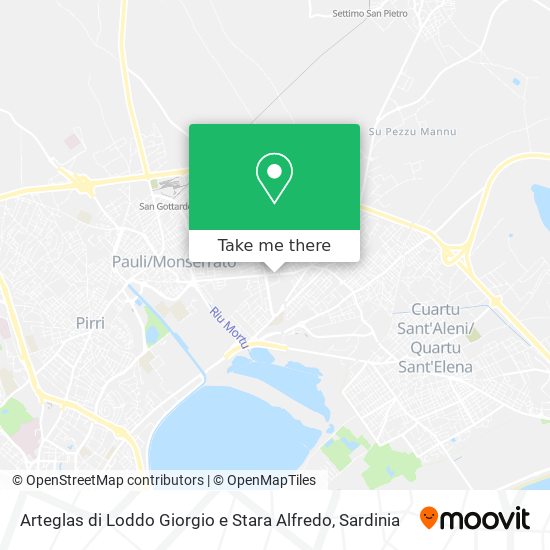 Arteglas di Loddo Giorgio e Stara Alfredo map