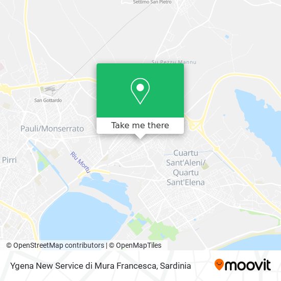 Ygena New Service di Mura Francesca map