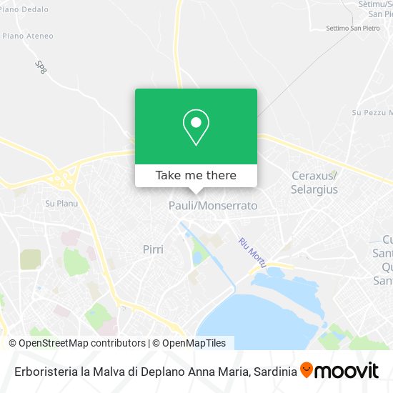 Erboristeria la Malva di Deplano Anna Maria map