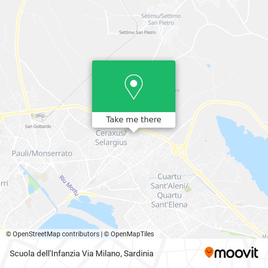 Scuola dell'Infanzia Via Milano map