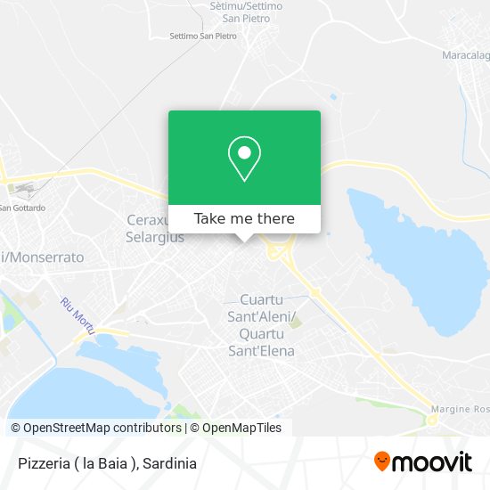 Pizzeria ( la Baia ) map