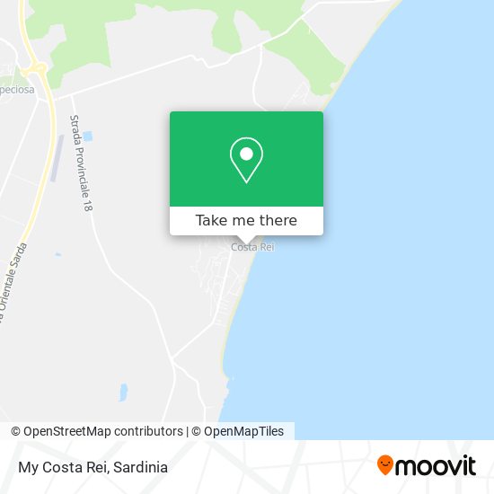 My Costa Rei map