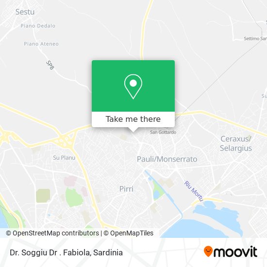 Dr. Soggiu Dr . Fabiola map