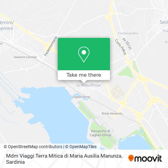 Mdm Viaggi Terra Mitica di Maria Ausilia Manunza map