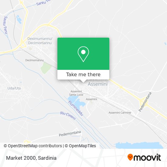 Market 2000 map