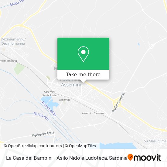 La Casa dei Bambini - Asilo Nido e Ludoteca map