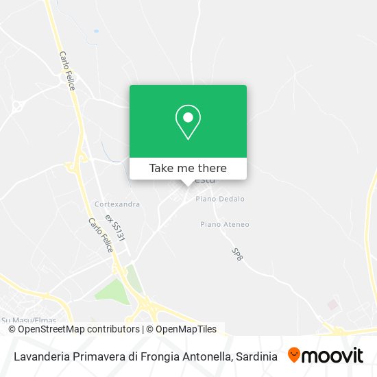 Lavanderia Primavera di Frongia Antonella map