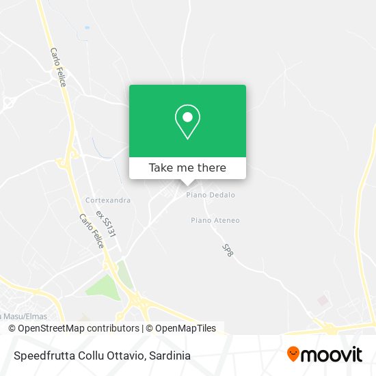 Speedfrutta Collu Ottavio map