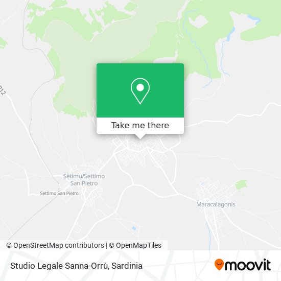 Studio Legale Sanna-Orrù map