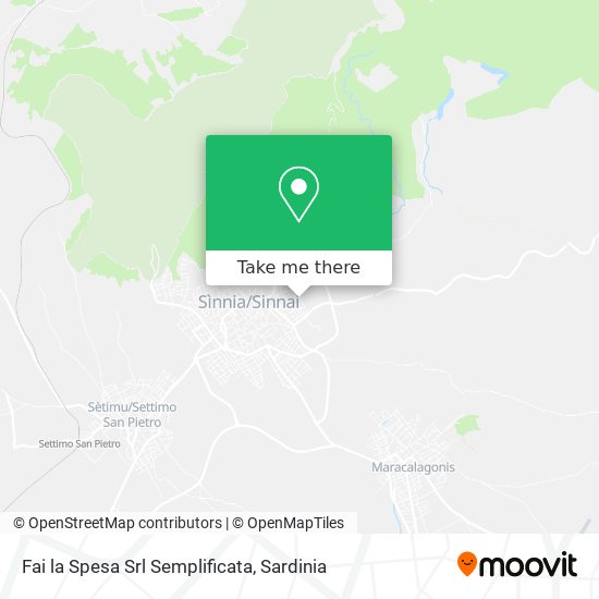 Fai la Spesa Srl Semplificata map