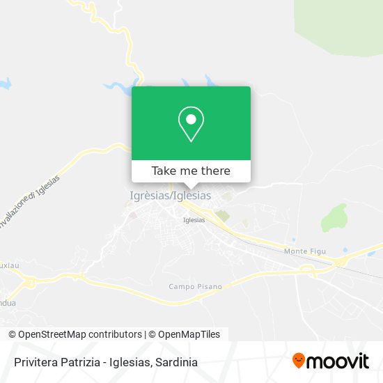 Privitera Patrizia - Iglesias map