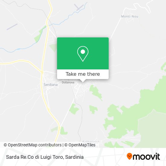 Sarda Re.Co di Luigi Toro map
