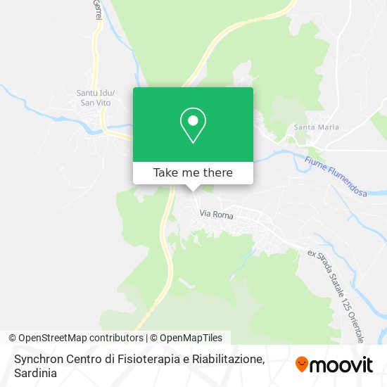 Synchron Centro di Fisioterapia e Riabilitazione map