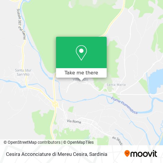 Cesira Acconciature di Mereu Cesira map
