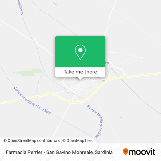 Farmacia Perrier - San Gavino Monreale map