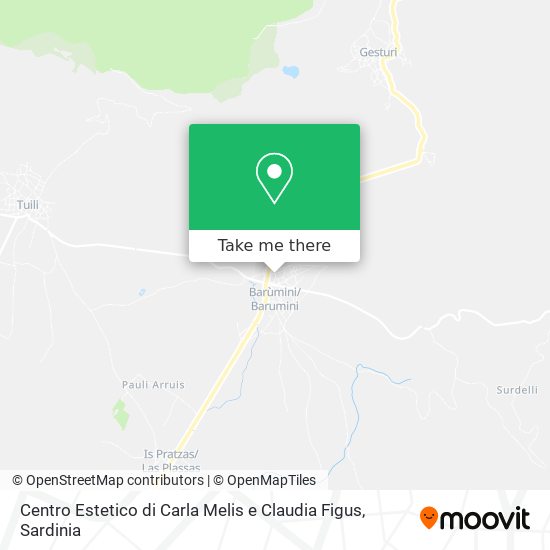 Centro Estetico di Carla Melis e Claudia Figus map