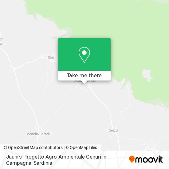 Jauni's-Progetto Agro-Ambientale Genuri in Campagna map