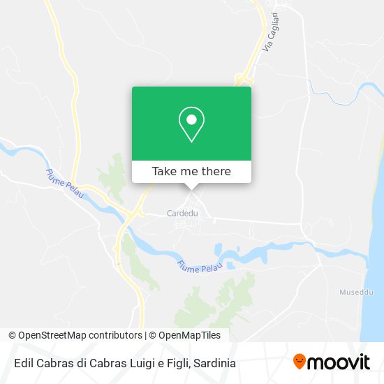 Edil Cabras di Cabras Luigi e Figli map