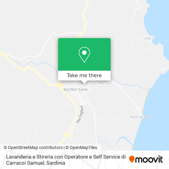 Lavanderia e Stireria con Operatore e Self Service di Carracoi Samuel map