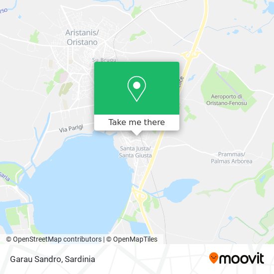 Garau Sandro map