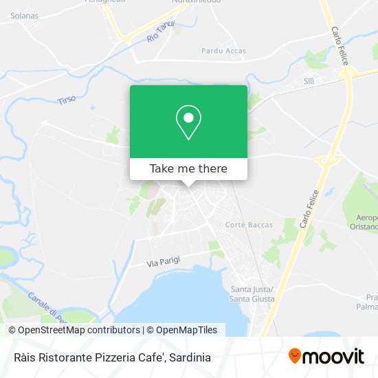 Ràis Ristorante Pizzeria Cafe' map