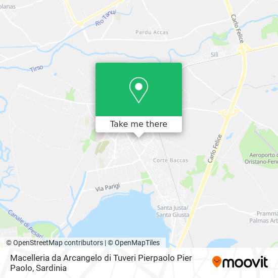 Macelleria da Arcangelo di Tuveri Pierpaolo Pier Paolo map