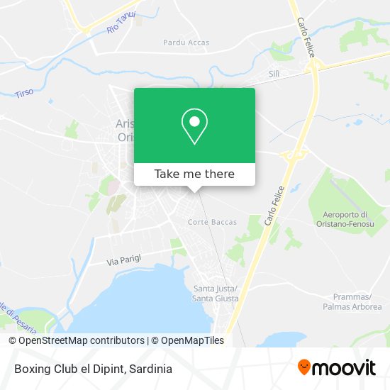 Boxing Club el Dipint map
