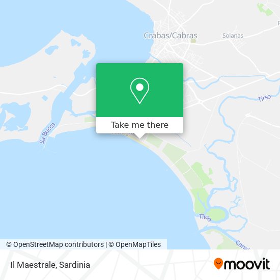 Il Maestrale map