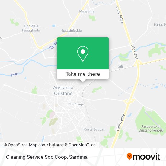 Cleaning Service Soc Coop map
