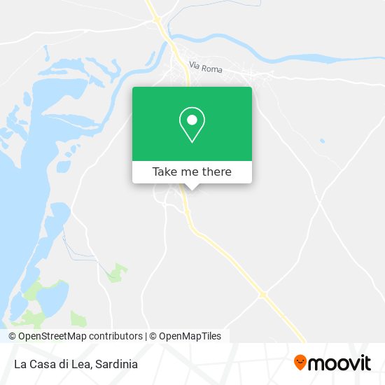 La Casa di Lea map
