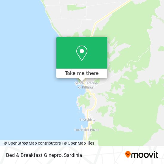 Bed & Breakfast Ginepro map