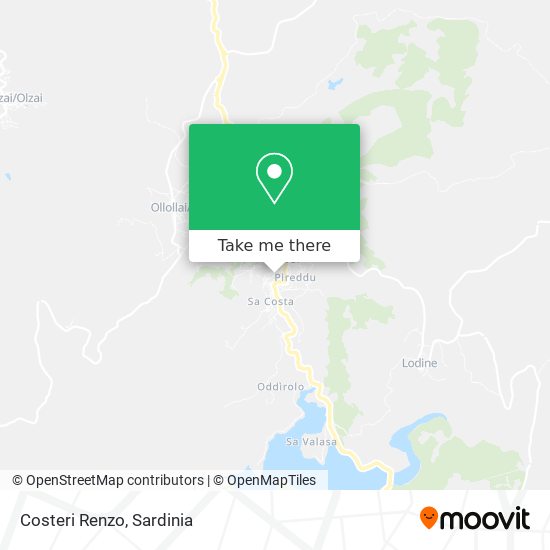 Costeri Renzo map