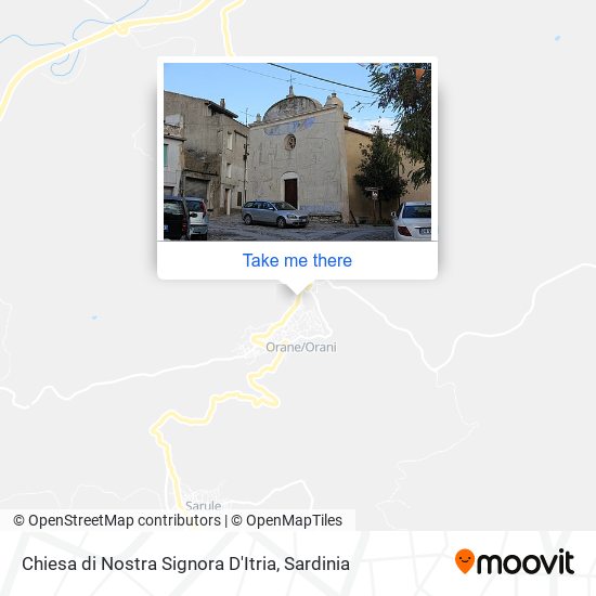 Chiesa di Nostra Signora D'Itria map